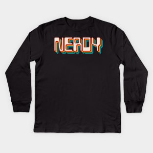 Nerdy Kids Long Sleeve T-Shirt